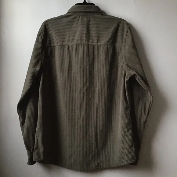 NWT 32 DEGREES HEAT Men’s Corduroy Chimera Lightweight Overshirt size Small - Picture 3 of 16